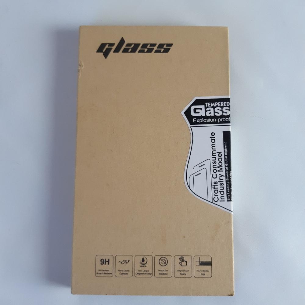 New Glass Tempered Glass Screen Protector 3 pack for iPhone 7 plus